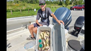 Lake Erie Perch Slam for a EZ 2 Man Limit