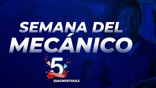 Invitación  a la "Semana del mecánico"  del 17 al 19 de Mayo  - 5 Aniversario de Diagnostools