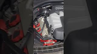 Audi A6 Supercharger sounds with APR Intake #automobile #mechanic #audi #audia6 #supercharged