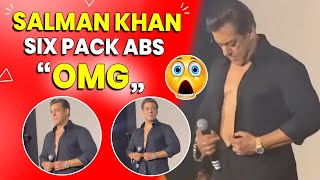 Salman khan masti at "KISI KA BHAI KISI KI JAAN" trailer launch #salmankhan