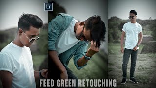 Feed Green Color Tone Retouching Tutorial - Lightroom Mobile Tutorial - Tech Art