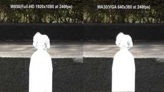 Panasonic Camcorder W850/V750 Series | Full HD Slow Motion in Comparison with VGA (1)