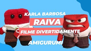 Como Fazer Divertidamente em Amigurumi- Raiva em Crochê