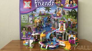 FRIENDS HEARTLAKE SUMMER POOL 41313 LEGO COMPATIBLE BUILDING BRICK