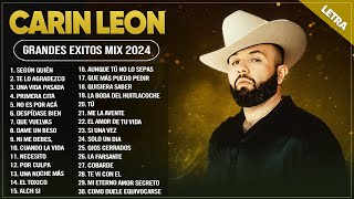 CARIN LEON MIX 2024 (LETRA) ~ CARIN LEON GRANDES ÉXITOS MIX 2024 ~ ÁLBUM COMPLETO MAS POPULAR 2024