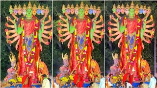 Maha Aarti @ Srinivas Gangaputra Durga Mata Visarjan India's Biggest Durga Mata Shobha Yatra 2021