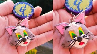 DIY Clay Tom Keychain Tutorial | Easy Step-by-Step Guide for Beginners