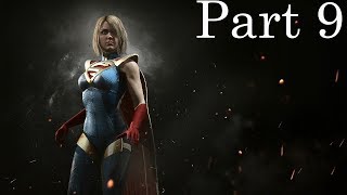 INJUSTICE 2 Walkthrough Gameplay Part 9 - Supergirl (PS4)