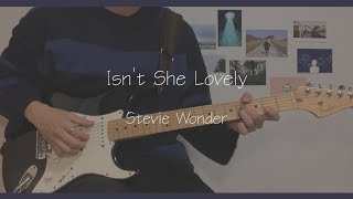 Stevie Wonder(스티비원더) - Isn't She Lovely (이즌쉬러블리) Guitar Instrumental cover (기타 연주)