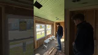 Window installation #daily #construction #insulation