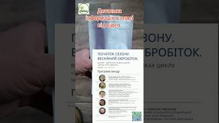 ВЕБІНАР. ПОЧАТОК СЕЗОНУ. ВЕСНЯНИЙ ОБРОБІТОК