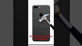 Board smashing iPhone 6 in the video ￼