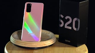 Samsung Galaxy S20 5G Pink Unboxing HD 4k 60