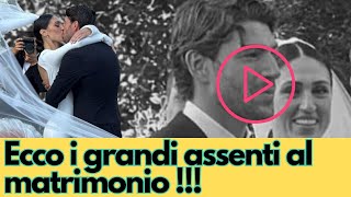 I grandi assenti al matrimonio di Cecilia Rodriguez e Ignazio Moser