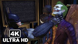 Batman Brings Joker to Arkham Asylum Scene - Batman Arkham Asylum (4K ULTRA HD)