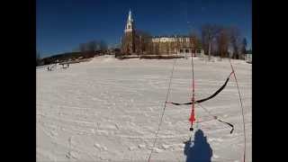 Snow Kite - Lac 2 Montagnes 2014 - 02