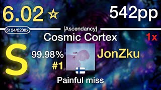 6.02⭐JonZku | Vektor - Cosmic Cortex [Ascendancy] #1 542pp 99.98% 1x