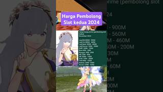 Harga pembolong slot kedua 2024 - Toram Online #toramonline #toram