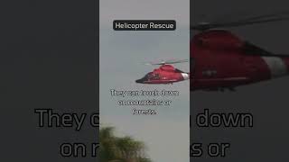 Helicopters land where planes can’t.