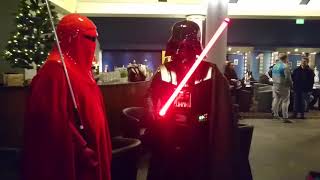 Darth Vader A bei Premiere Starwars 9 im Cinestar Dortmund