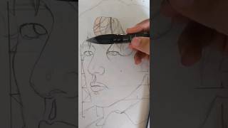 new Kim taehyung oppa painting step by step #subscribe #youtube #bts #kimtaehyung