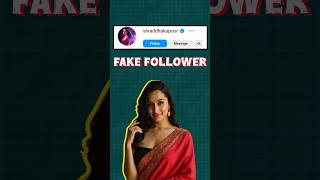 Shraddha kapoor fake follower🤔🤔#bollywood#sharadhakapoor#rajkumarrao#tamannaahbhatia