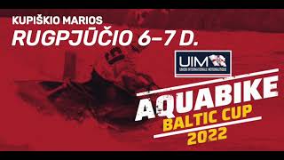 UIM AQUABIKE BALTIC CUP 2022 ACM