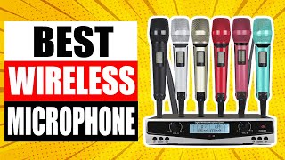 TOP 5 Best Wireless Microphone Review in 2023-2024