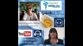 N. Castaño - Madres Solidarias - M. Vedia -Por Mi Salta - A. Trimboli Asoc. Arg. de Salud Mental