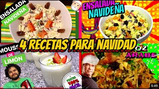 4 RECETAS NAVIDEÑAS PARA COMPARTIR EN FAMILIA I La Cocina De Luchin I