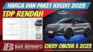 Simulasi Kredit Chery Omoda 5 2023 | Paket ADDB TDP Rendah