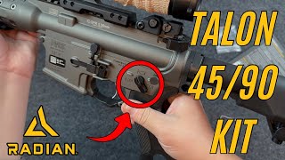 How to replace AR safety selector/switch and install Radian Talon 45/90