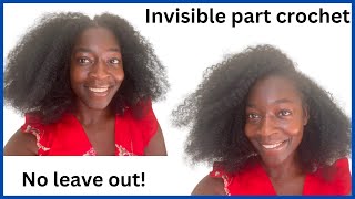 Get the Perfect Afro Twist Braid Look with Invisible Part Crochet Method | Janet Collection Tutorial