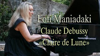 Fofi Maniadaki❤️Claude Debussy «Claire de Lune»