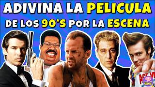 Adivina la "PELÍCULA de los 90's Por La ESCENA"! (PARTE 2)🎬 Test/Trivia/Quiz