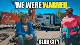 They warned us NOT to come here! Overnight in a Lawless City (living in my camper van) - RV  LIFE