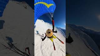 Speedriding Verbier (Les Attelas) #shorts