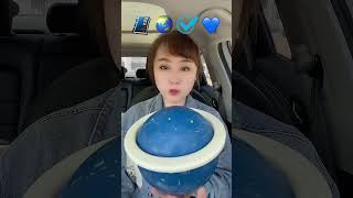 Eating Blue#food#shortvideo#Eatemoticns