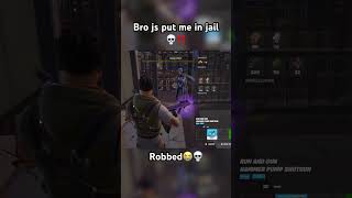 Bro Tried To Put Me In Jail!💀😭🙏 #fortnite #gaming #funny #memes #fortniteclips #rip200pumps #one