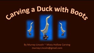 Carving a Duck with Boots