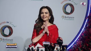 Nita Ambani Welcomes Indian athletes of the 2024 Paris Olympics #nitaambani #olympics #indianathlete