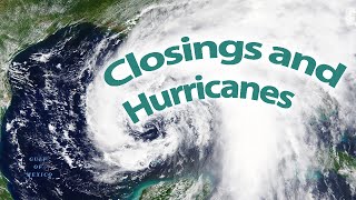 What happens if you're closing on your house and a hurricane is coming?