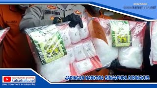 Jaringan Narkoba Singapura Diringkus