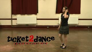 Quickstep Improvised Demonstration Dance (That Man - Caro Emerald)