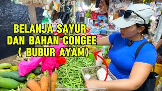 BELANJA BAHAN CONGEE (BUBUR AYAM) ⁉️BAHAN NYA SANGAT SIMPLE ‼️