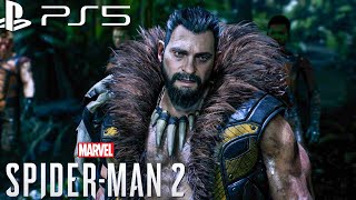 Kraven Is Coming For Spiderman - Spiderman 2 4K HDR 60 FPS