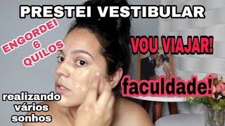 MAQUIA E FALA✨🤍| MINHAS METAS 2k22 SONHOS E REALIZAÇÕES! cursos e viagens!