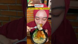 PAKET RAHMAT DIPALEMBANG | Bakso Rusuk Joss #shorts #dagelan #mukbang