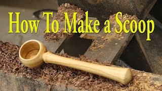 Turning a Scoop, my Way       -Using a Wooden Collet Chuck   with Sam Angelo