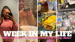 Weekly Vlog:I love Texas Roadhouse,vision board party,shopping,more!